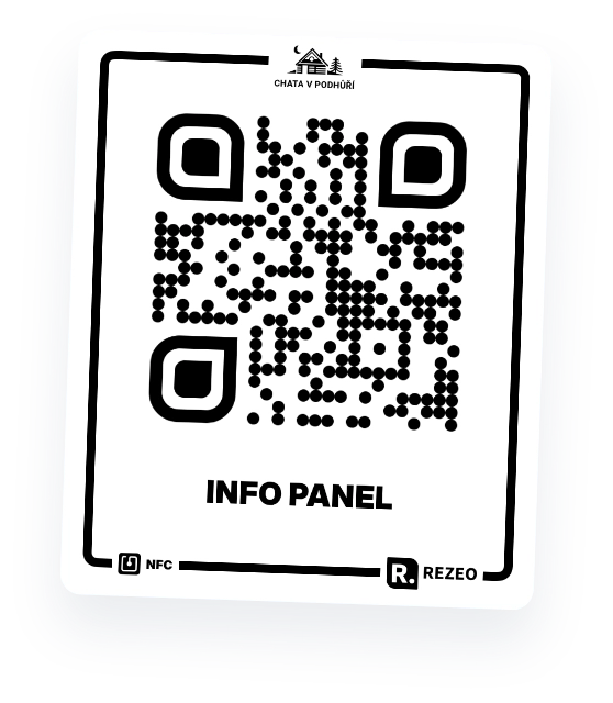 REZEO - Info panel QR